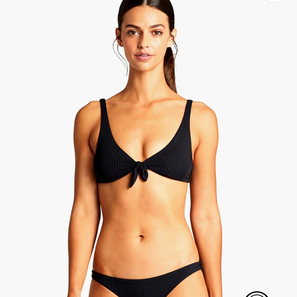 Vitamin A - Lou- Luciana Full front tie bikini top